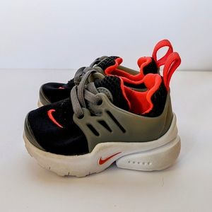Nike Little Presto Black Baby Sneakers Size 2C